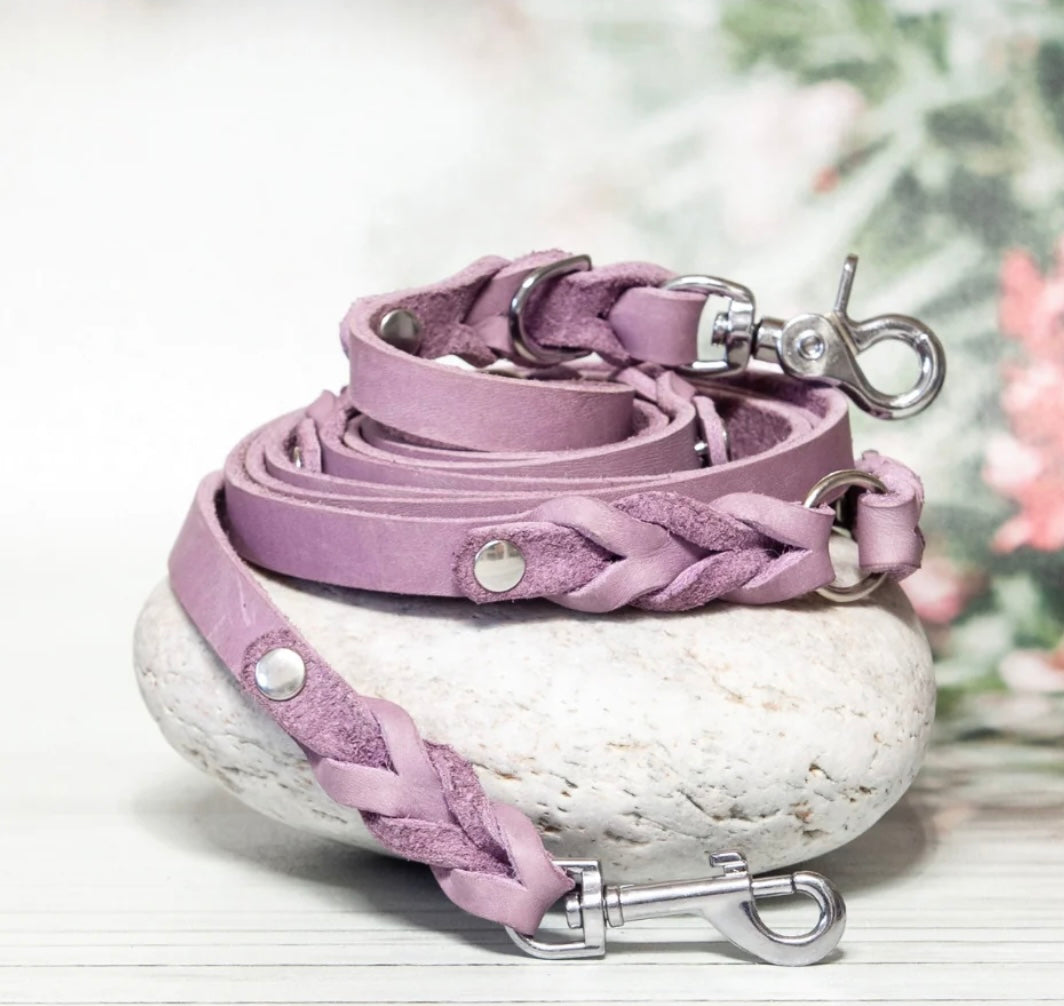 Halsband Audrey Flieder