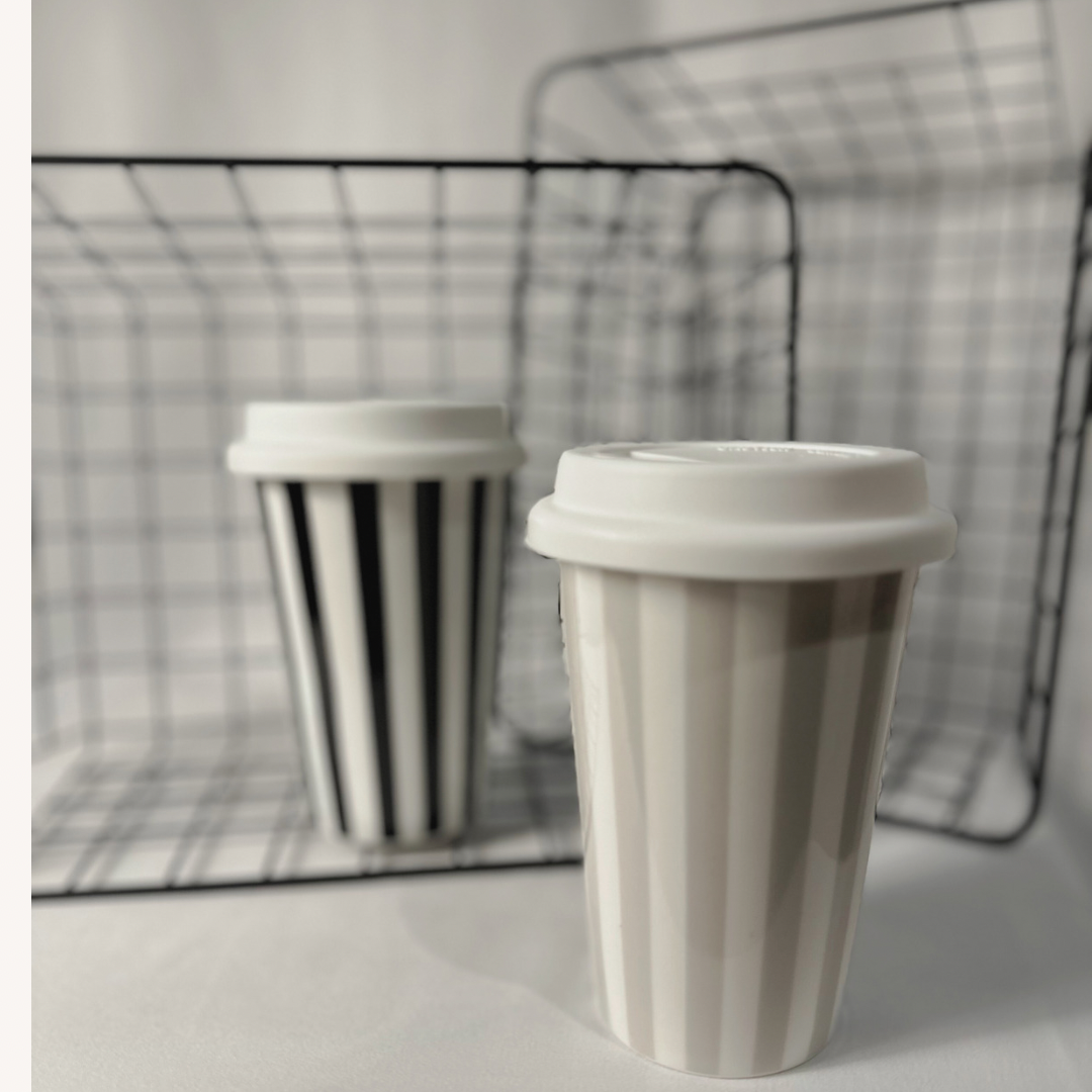 TO-GO Becher grau
