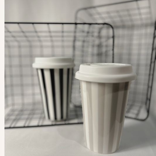 TO-GO Becher grau