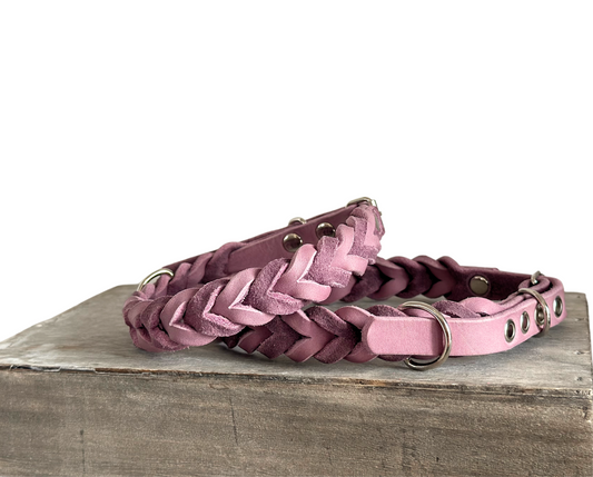 Halsband Audrey Flieder