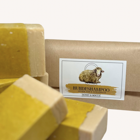 Festes Hundeshampoo Bio Schafmilch