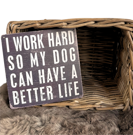 Dekoschild - Dog Life